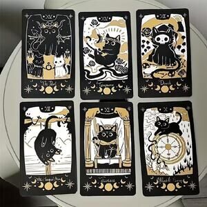 Adorable Cat Tarot Limited Edition - 78-Card Deck with Feline Tarot Cards